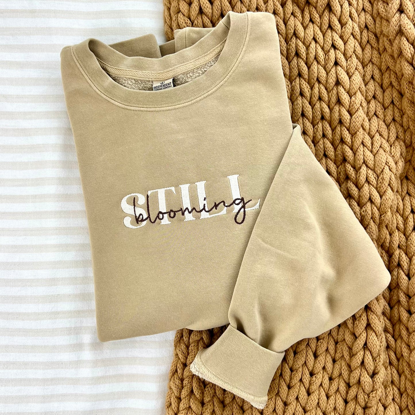 Still Blooming - Embroidered Crewneck