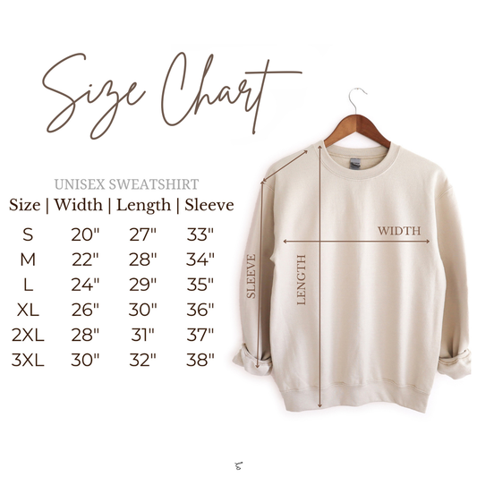 Hang In There - Embroidered Crewneck